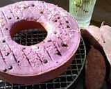 Foto langkah ke 6 dari resep Bolu ubi ungu (taro cake) no sp no bp.