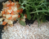 Foto del paso 4 de la receta: Pasta con salsa de alubias negras y rúcula con Agua de mar