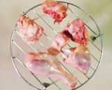 A picture of step 1 of Afghani Chicken.