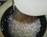 Gambar langkah 5 resipi Bubur Nasi Ayam Bersantan.
