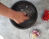 Foto langkah ke 4 dari resep Tumis pepaya muda pedas.