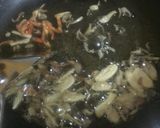 Foto langkah ke 2 dari resep Tumis Jamur Kuping dengan Bakso & Daun So/Daun Melinjo.