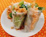 ปอเปี๊ยะสดเห็ดเข็มทองกรอบ วิธีทำสูตร 4 รูป