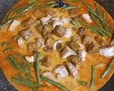 Foto langkah ke 3 dari resep Sayur Santan Tahu Tempe Ikan Asin.