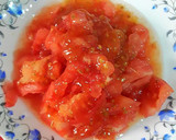 Foto del paso 6 de la receta: Tomates asados al horno, rellenos de pulpos en salsa de ostras