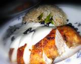Chicken steak with chilli garlic rice and white sauce recipe step 4 photo