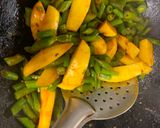 A picture of step 7 of French beans.