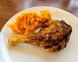 Kacsacomb hagymás törtkrumplival 🦆🥔 recept fázis 4 fotója