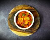 A picture of step 9 of Kadhai Paneer.