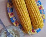 Foto del paso 3 de la receta: Choclos con manteca de queso azul 💙 🌽