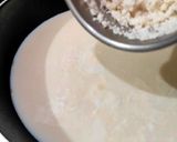 A picture of step 3 of Saffron Almonds Phirni.