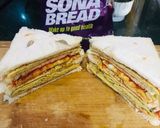 A picture of step 3 of Bread sandwich.