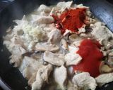 Toszkán csirkeragu recept fázis 3 fotója