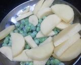 A picture of step 1 of Simple Aloo Matar.