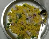 मटर पोहा(poha matar (matar poha recipe in hindi रेसिपी चरण 4 फोटो