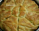 Φωτογραφία βήματος 2 της συνταγής Τυρόπιτα σφολιάτας με φέτα και ανθότυρο #τυρί
