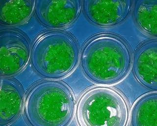 Puding cendol susu milo - Step 3