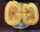 A picture of step 3 of California Farm Wild Rice & Buffalo Meat Stuffed Squash.