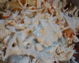A picture of step 3 of Pineapple Slaw.