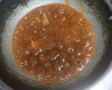 A picture of step 7 of Sesame beef chilli.