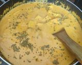 A picture of step 12 of Shahi paneer.