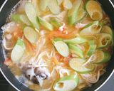 Hình bước làm 2 của món Canh chua cá Hồi