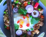 Une image de l'étape 3 de Riz sauté, Fried rice, Khao pad, Bay tcha.