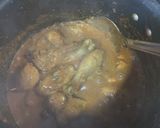 A picture of step 2 of Chicken biryani masala.