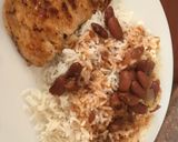 Foto del paso 9 de la receta: Arroz blanco con habichuela roja y pechuga de pollo con mantequilla