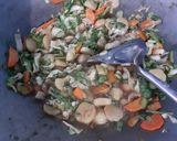 Foto langkah ke 6 dari resep Sayur : Cah Sayur Bakso Ikan.