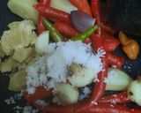 Foto langkah ke 2 dari resep Sambel tumpang (sambel tempe rebus kuah santan).