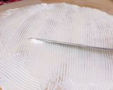 A picture of step 2 of Piadina Sushi.