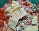 Foto del paso 4 de la receta: Tarta a los 5 quesos