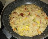 Foto del paso 6 de la receta: Arroz en sartén con cerdo, zanahoria y maíz tierno