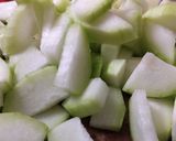 Hình bước làm 1 của món Canh bí đao nấu giò heo