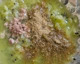 A picture of step 2 of Salad with kiwi dressings.