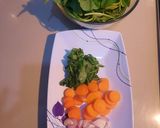 Foto langkah ke 1 dari resep Sayur Bayam Kemangi Sayur Bening ala Dapur Rumah.