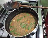 A picture of step 7 of Lentils stew (kamande).