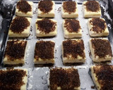 Foto del paso 4 de la receta: Tortitas negras con sabor a naranja, rellenas de dulce de leche