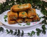 عکس مرحله 11 از دستور اسپرینگ رول اسفناج 😋