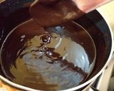 Foto del paso 3 de la receta: Pastafrola de chocolate, con crema ganache, manjar y nueces