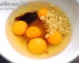 รูปขั้นตอนการทำที่ 2 ของ ~ไข่เจียวดอกโสน & น้ำพริกกะปิใส่มะอึก~