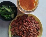 Foto langkah ke 2 dari resep Kerang Kupas Cabe Hijau.