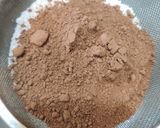 A picture of step 1 of Simple Chocolate Cake...