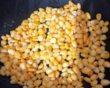 A picture of step 2 of Corn Chaat.