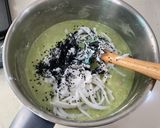 A picture of step 1 of Sweet Grill Banana Coconut Pandan.