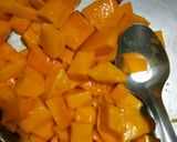 A picture of step 3 of #Mango...Mango kheer.