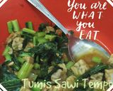Foto langkah ke 8 dari resep Tumis Sawi Tempe.