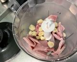 Une image de l'étape 5 de Roulés de courgettes jaunes au chèvre frais, ciboulette et jambon.