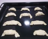 Foto del paso 7 de la receta Croissant de masa de hojaldre sin relleno